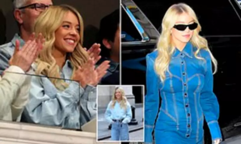 Sydney Sweeney Rings NYSE Bell Amid American Eagle 'Great Jeans' Controversy