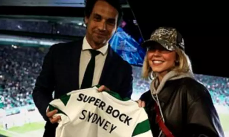 Sydney Sweeney Shows Off Football Skills at Sporting Lisbon Match