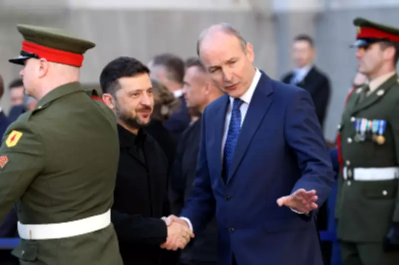 Taoiseach Slams Sinn Fein's Opposition to Ukraine Loan as Surrender Support