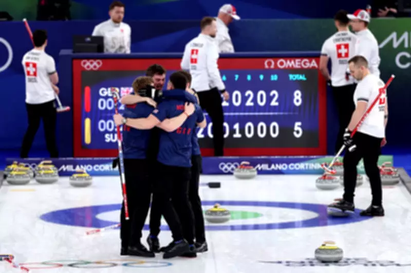 Team GB Curlers Stage Epic Escape to Secure Olympic Gold Medal Match