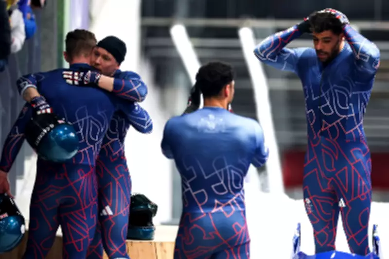 Team GB's Four-Man Bobsleigh Team Finishes Seventh at Cortina Olympics
