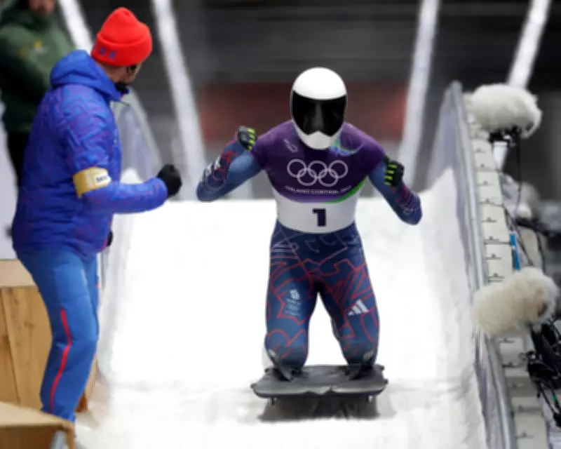 Team GB's Matt Weston Leads Golden Charge as Skeleton Rivals Unite Behind Banned Ukrainian
