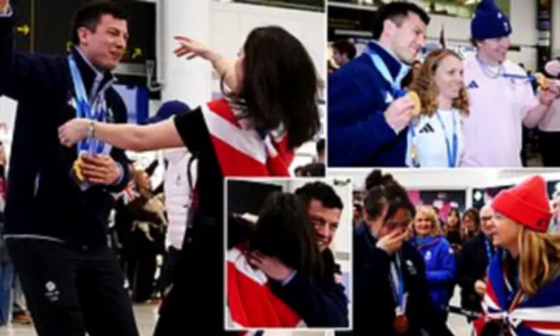 Team GB's Winter Olympics Heroes Return with Record Gold Haul