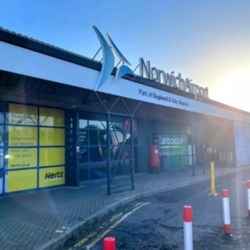 Technical Fault at Norwich Airport Causes Flight Cancellations and Diversions