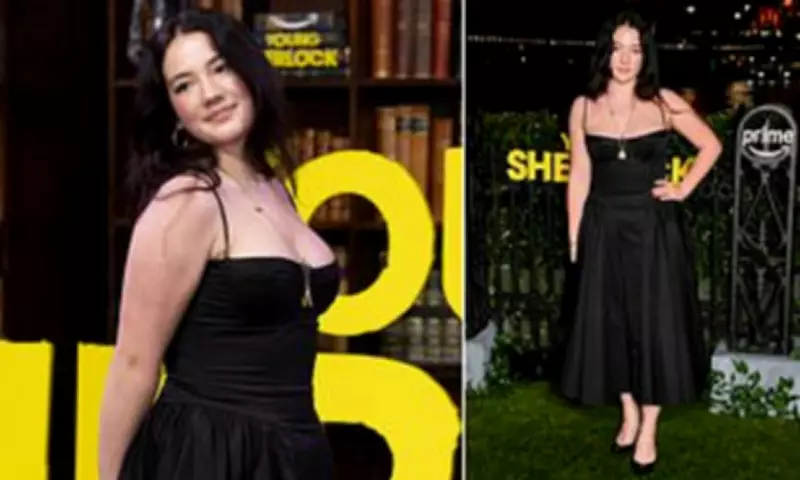 Teddie Allen, 19, Shines at Young Sherlock Premiere Amid Nepotism Debate