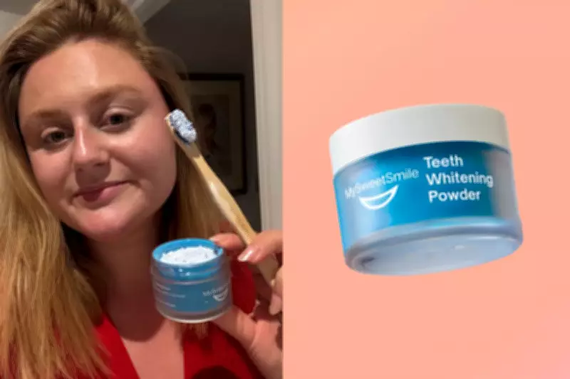 Teeth Whitening Powder Delivers Brighter Smile in Just Two Weeks