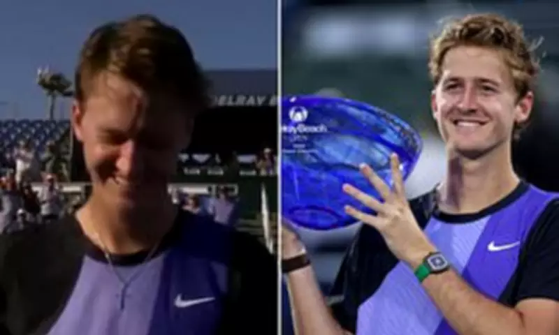 Tennis Star Sebastian Korda Reacts to Reporter's Awkward On-Court Question