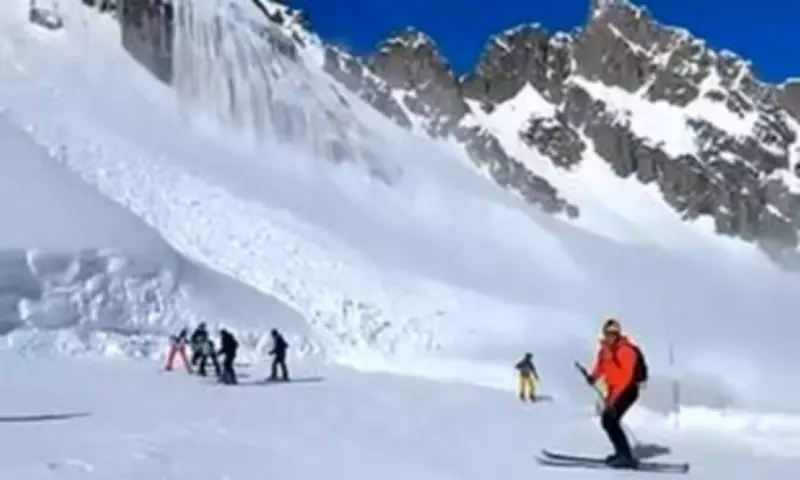 Terrifying Avalanche Engulfs Skiers at French Alps Resort, Three Buried