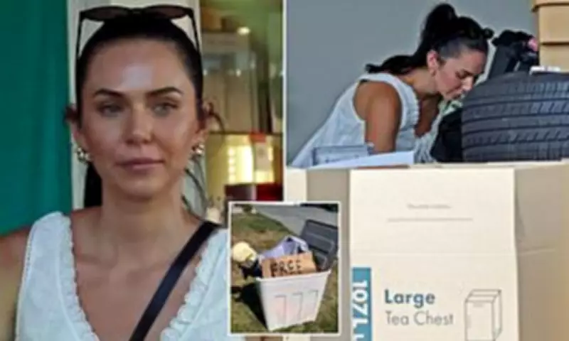 Tess Crosley Spotted Packing Boxes Amid AFL Star Lachie Neale Marriage Scandal