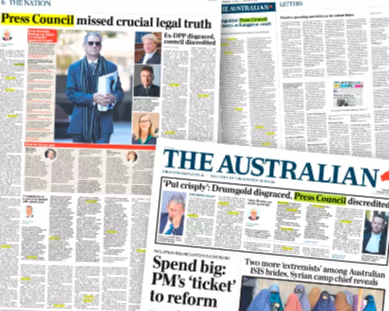The Australian's Press Council Tantrum: A 4,000-Word Riposte Over Drumgold Ruling