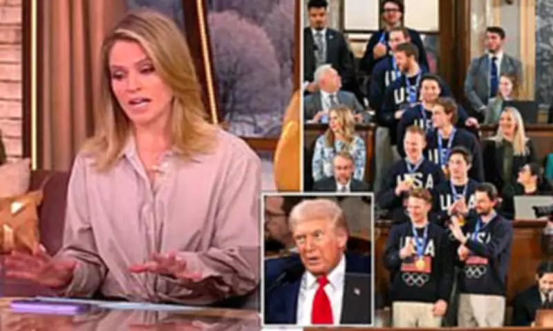 The View Host Sara Haines Makes Gay Joke About Trump Over Hockey Team Praise