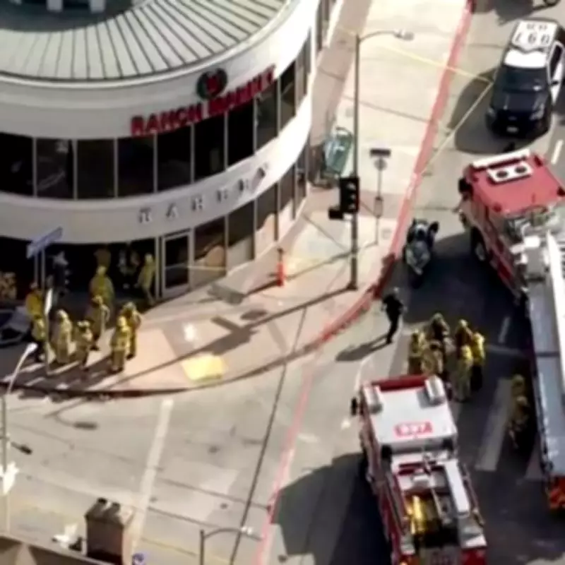 Three Dead, Seven Injured as Car Ploughs into Los Angeles Asian Supermarket