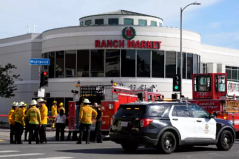 Three Killed as Car Ploughs into Los Angeles Supermarket, Multiple Injured