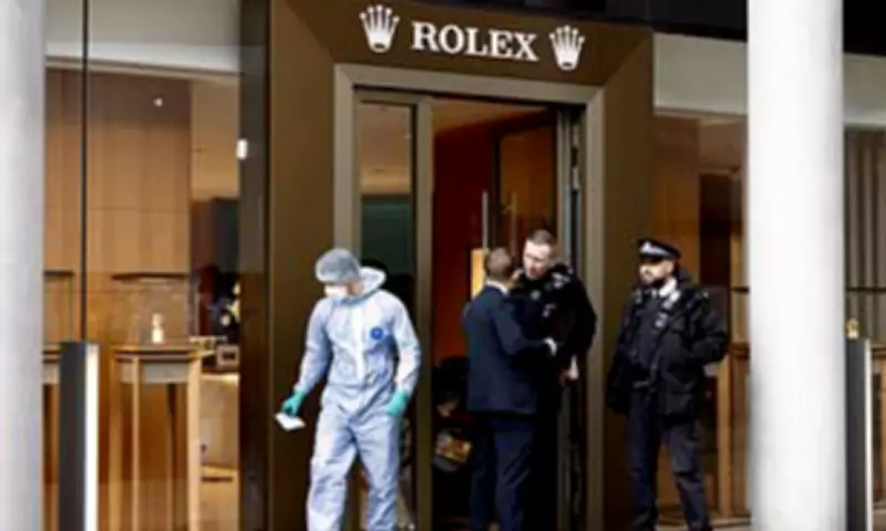 Three Men Charged Over Armed Knightsbridge Rolex Store Robbery