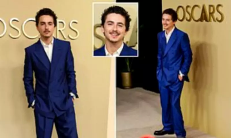 Timothée Chalamet's Oscar Campaign Intensifies at Nominees Luncheon