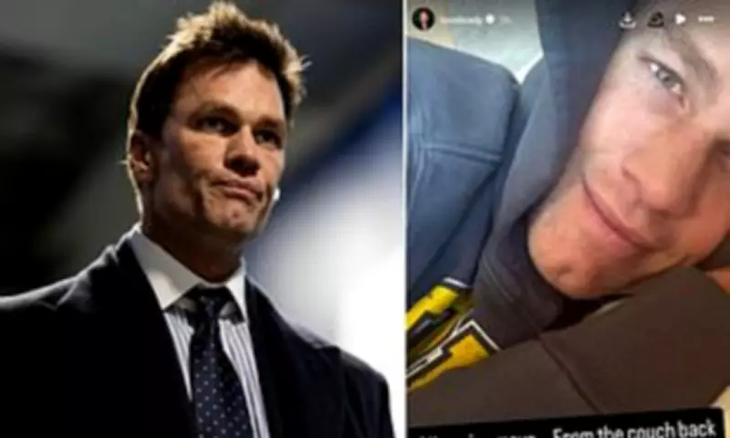 Tom Brady Revels in Rare Lazy Sunday After FOX Commentary Season Ends