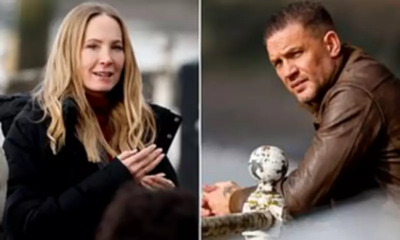 Tom Hardy and Joanne Frogatt Film Tense Clash for MobLand Series Two
