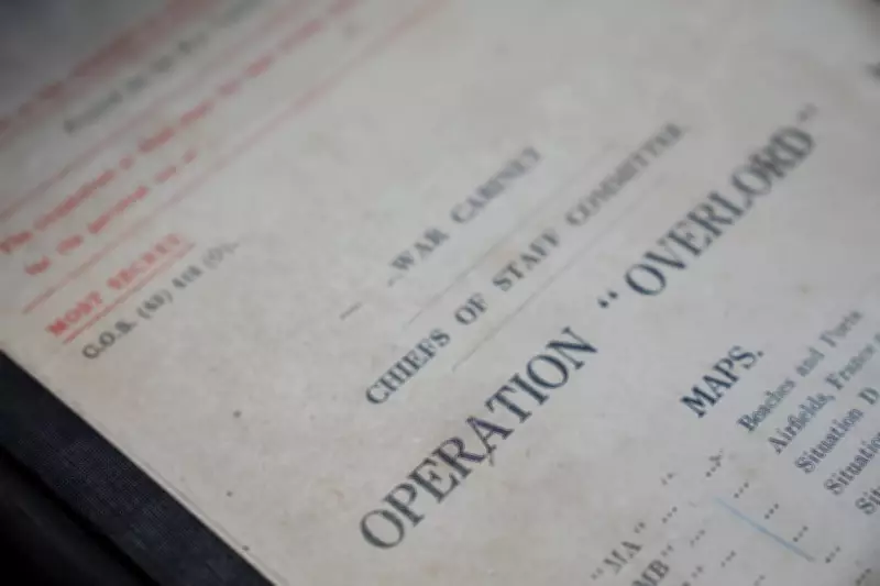 Top-Secret D-Day Blueprint Valued at £100,000 Heads to Auction
