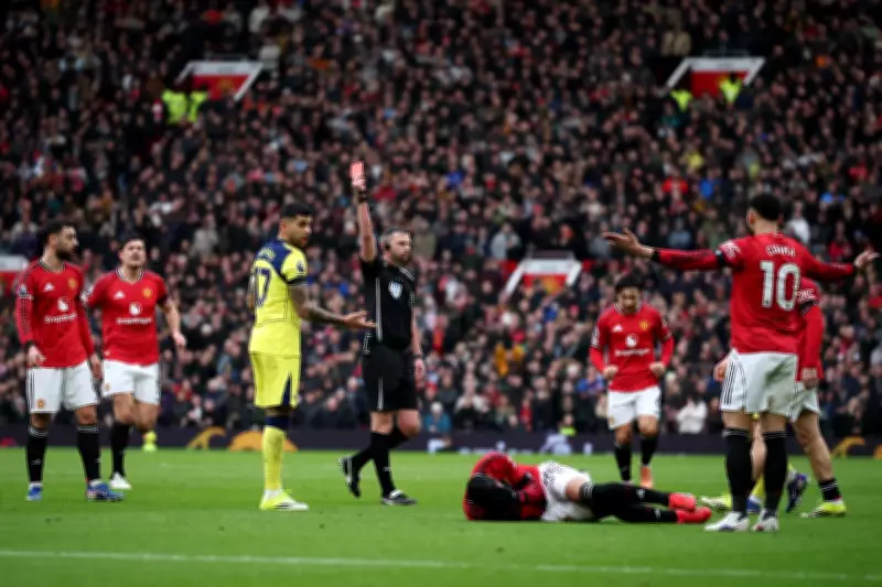 Tottenham Captain Romero Sees Red for Horror Tackle on Casemiro