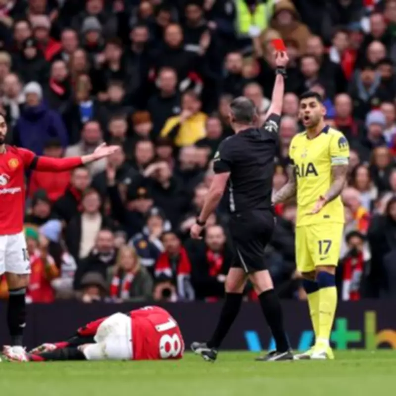 Tottenham's Cristian Romero Receives Four-Match Ban After Red Card Incident