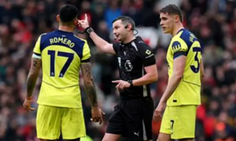Tottenham's Romero Sees Red Again for Reckless Challenge on Casemiro