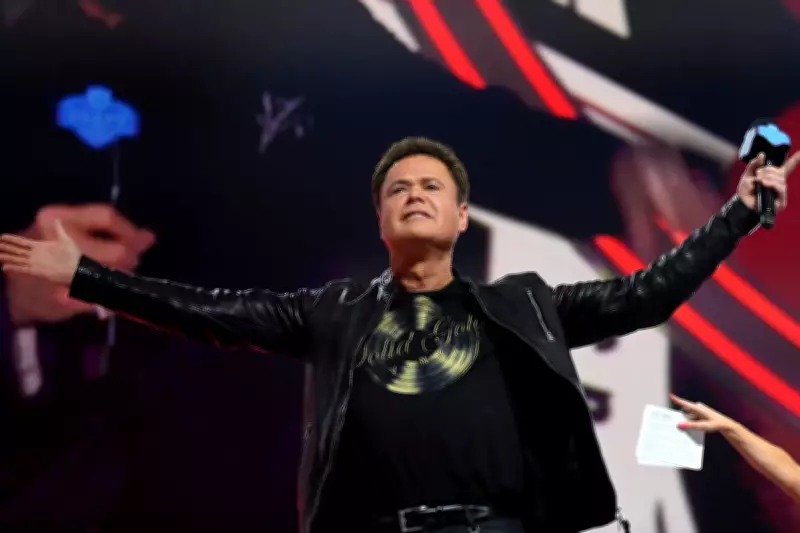 Tourist Sues Donny Osmond and Las Vegas Casino Over Eye Injury from 'Donny Ball'