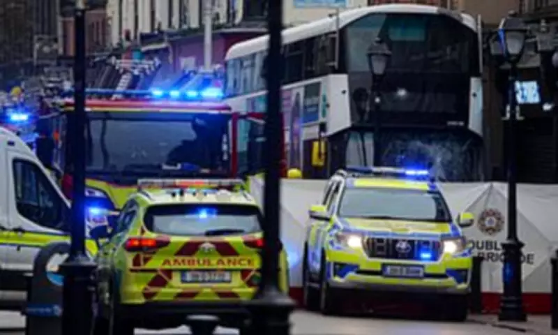 Tragic Bus Crash in Dublin Claims One Life, Injures Three Pedestrians