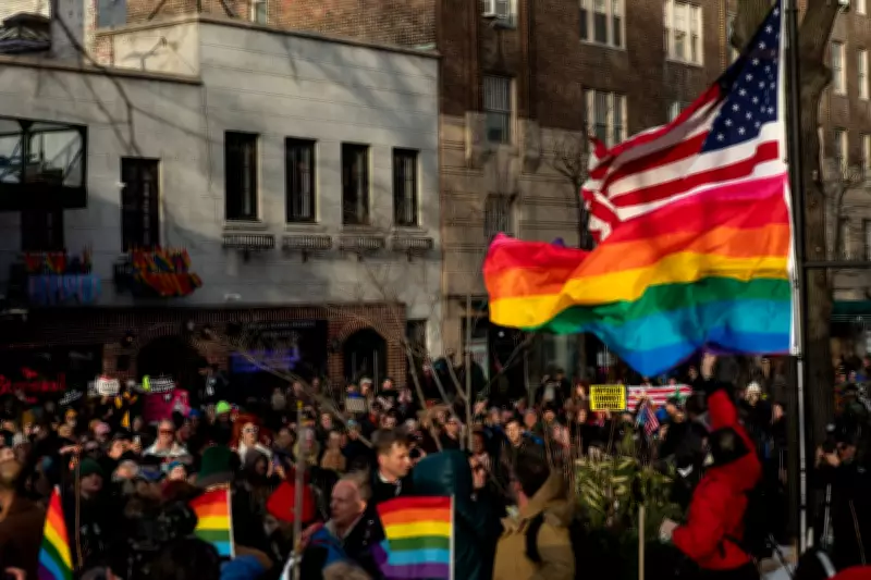 Trans Activists Decry Exclusion as Traditional Pride Flag Re-raised at Stonewall