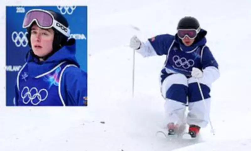 Transgender Skier Elis Lundholm Finishes Last in Olympic Moguls Qualifier