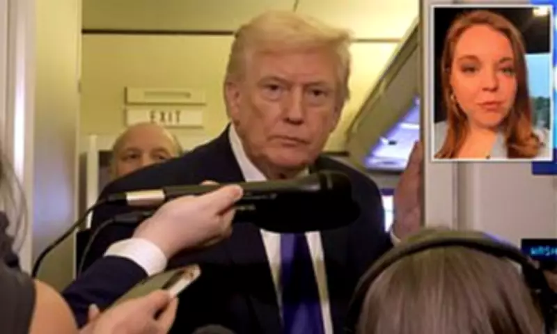 Trump Clashes with Female Journalists Over Immigration and Epstein Questions