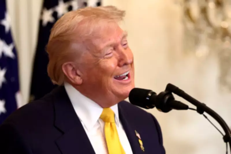 Trump Defends Race Record at Black History Event After Racist Obama Post