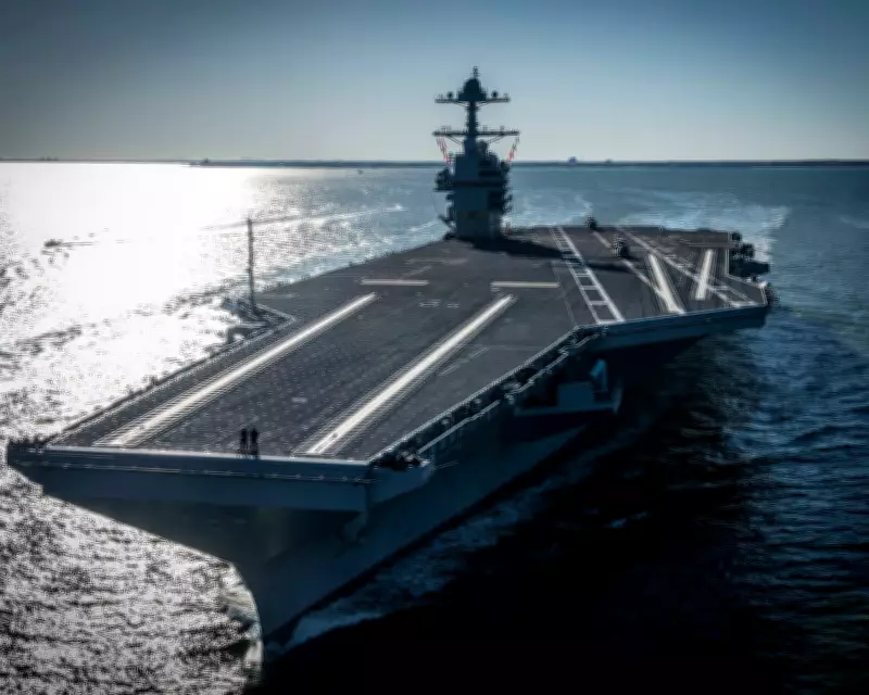 Trump Deploys Second Carrier to Middle East, Amplifying Pressure on Iran