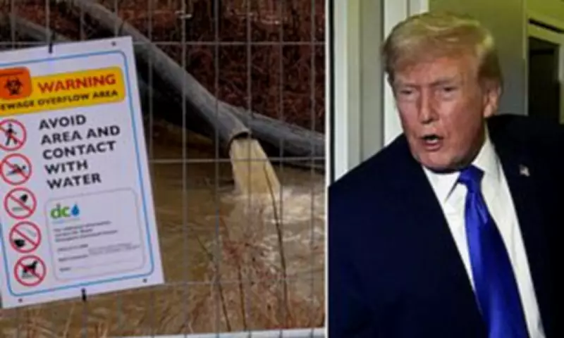 Trump Deploys Unpaid FEMA to Potomac Sewage Spill, Blames Democrats