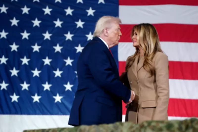 Trump Evades Valentine's Day Gift Question for Melania, Calls It 'Toughest'