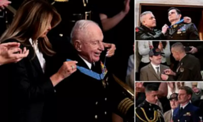 Trump Honours American Heroes in State of the Union Address