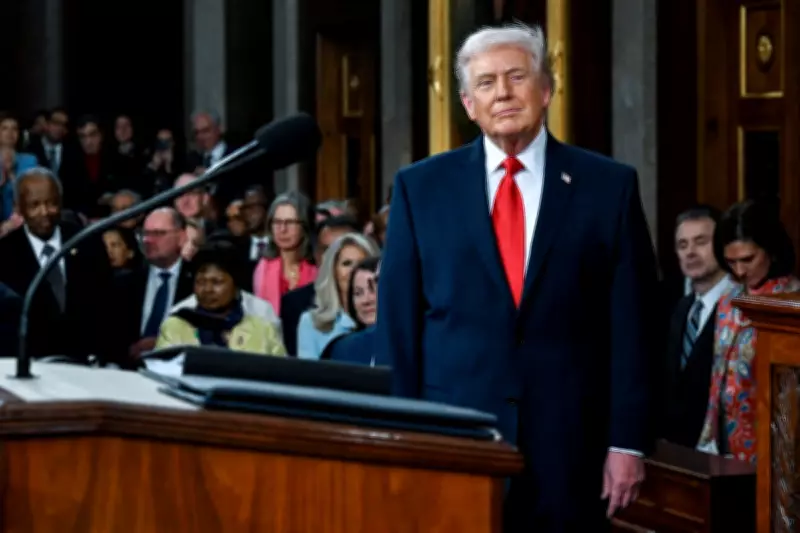 Trump Jokes About Third Term During State of the Union Address