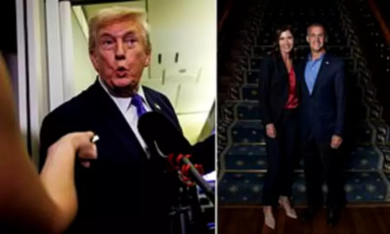 Trump Sidesteps Questions on Noem-Lewandowski DHS Relationship Amid Scandal