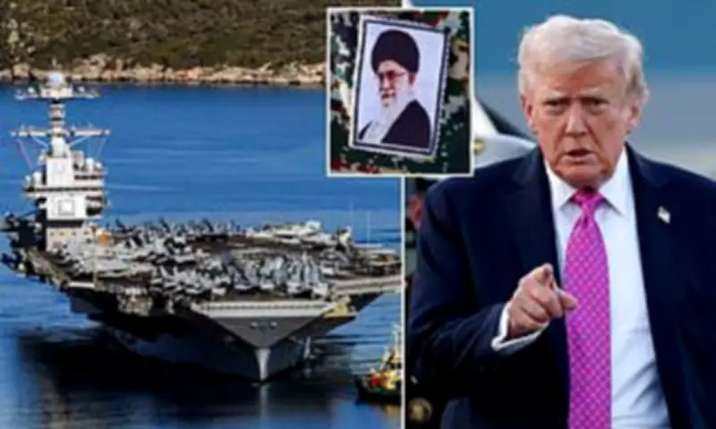 Trump Warns of Iranian Missile Threat Amid Military Buildup and Nuclear Talks