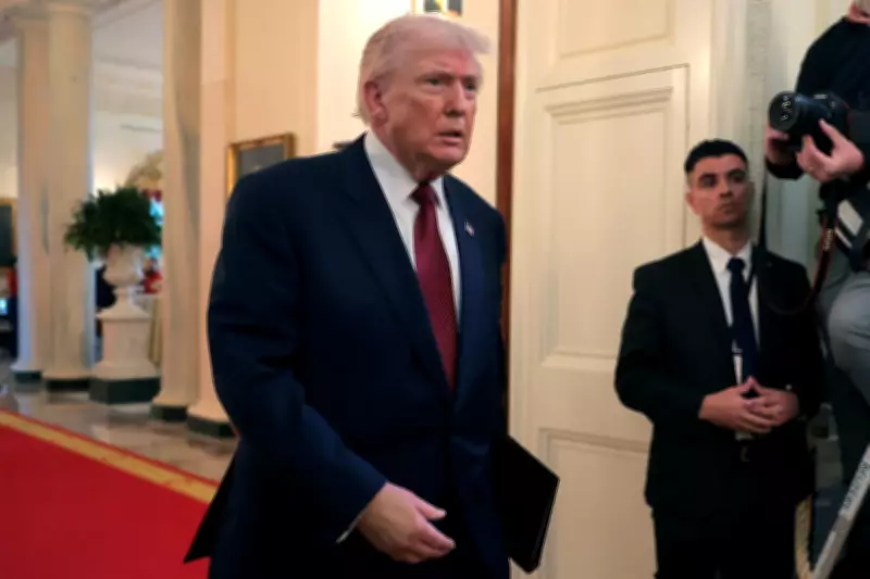 Trump's Bruised Hands Covered in Makeup Before Coal Miners Meeting Sparks Health Concerns