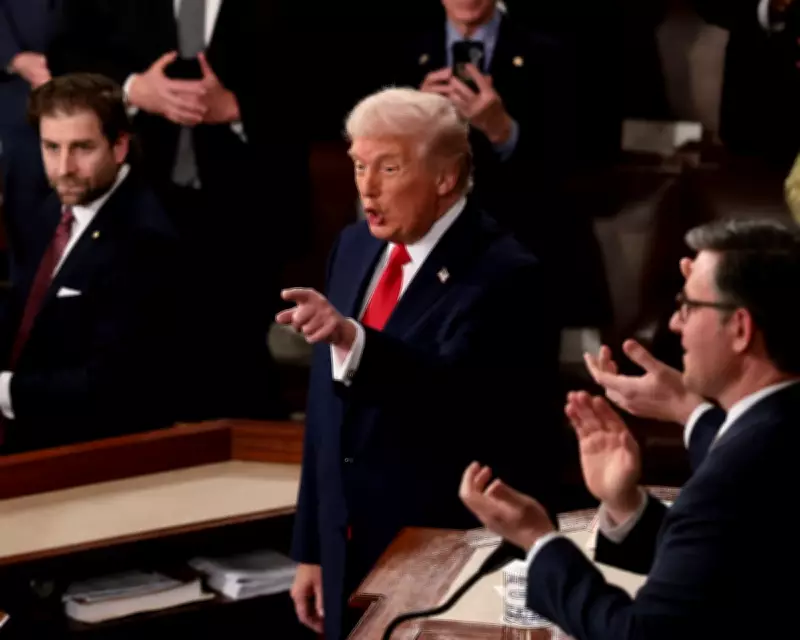 Trump's Divisive State of the Union Address Sparks Outrage and Walkouts