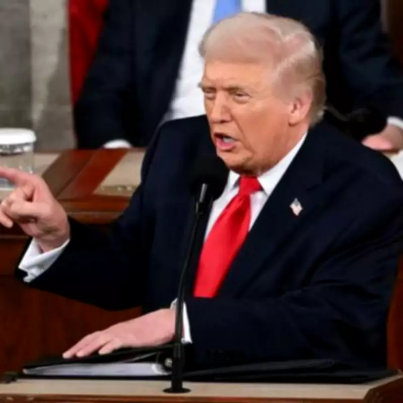 Trump's Marathon Speech Omits Epstein, Sparks Protests and Election Lies