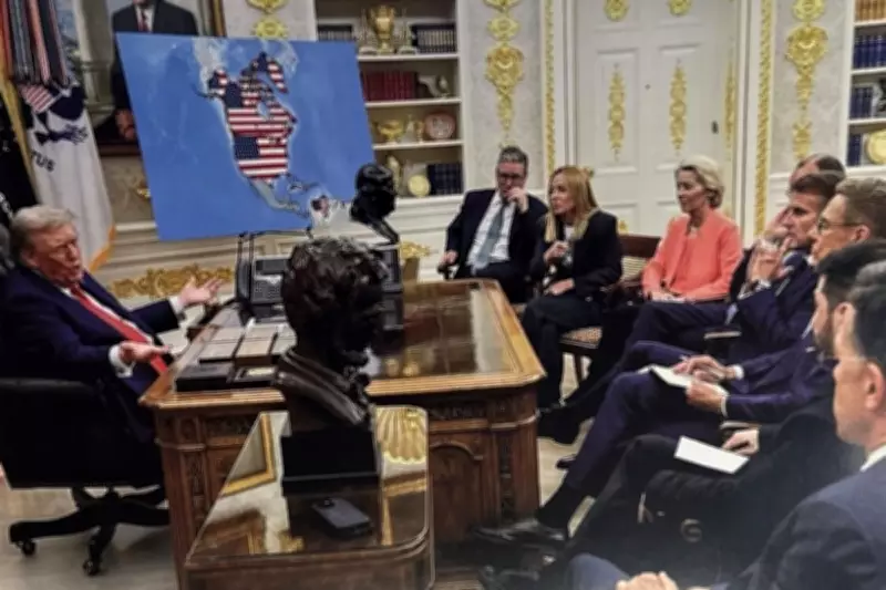 Trump's Provocative Greenland Map Reshare Stirs Global Tensions