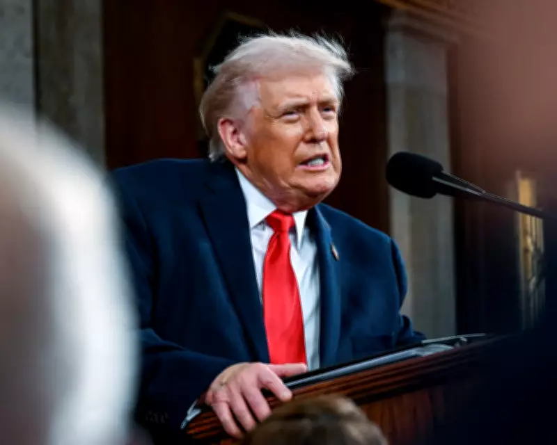 Trump's Record-Breaking State of the Union Address Targets Democrats and Iran