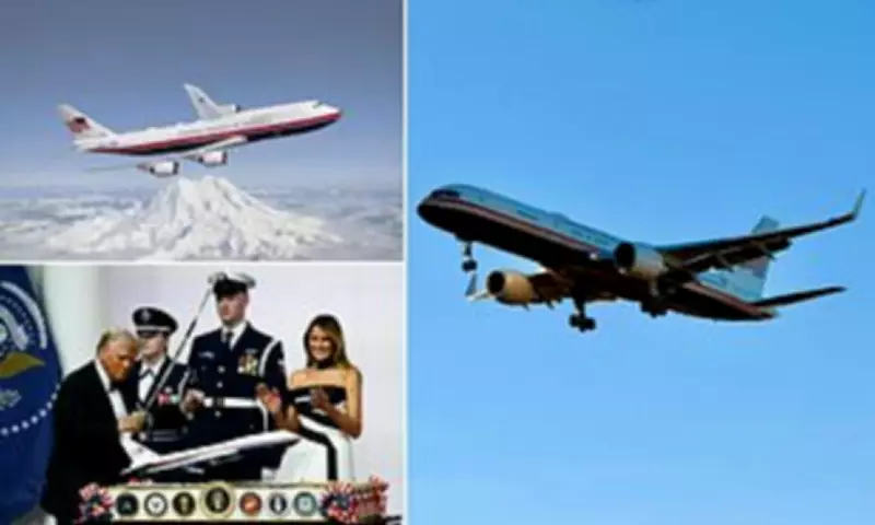 Trump's Red, White and Blue Vision Extends Beyond Air Force One to Entire VIP Fleet