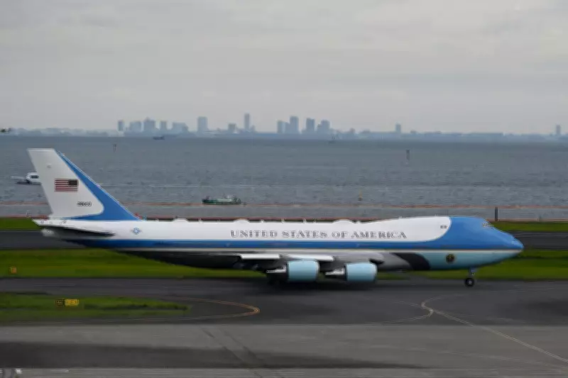 Trump's Red, White and Blue Vision for Air Force One Fleet Takes Flight