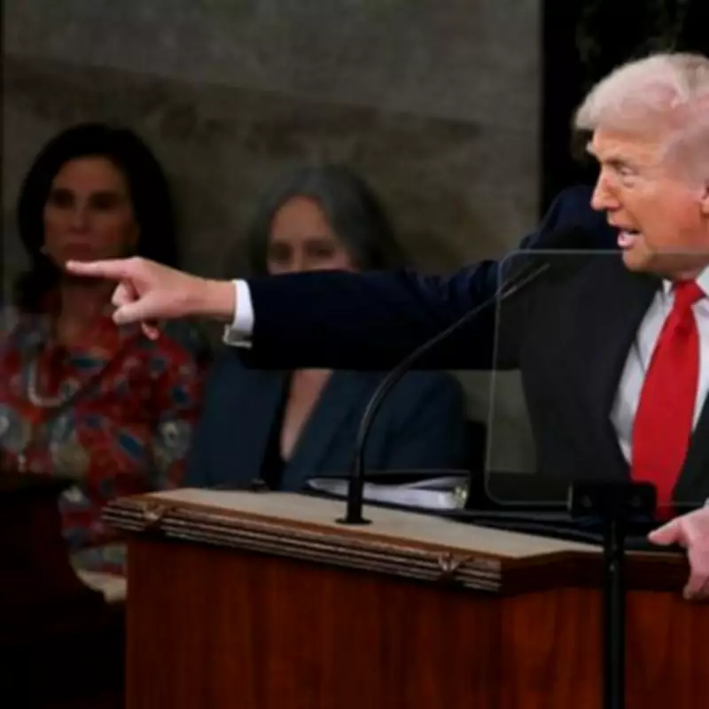 Trump's State of the Union Address Erupts in Chaos Amid Racist Immigration Rant