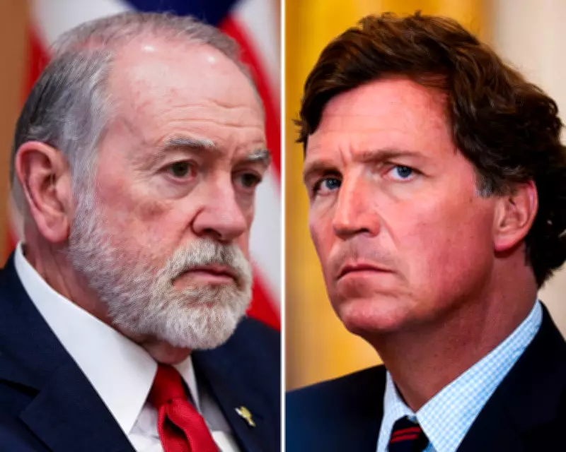 Tucker Carlson and Mike Huckabee Clash Over Israel in Heated Interview