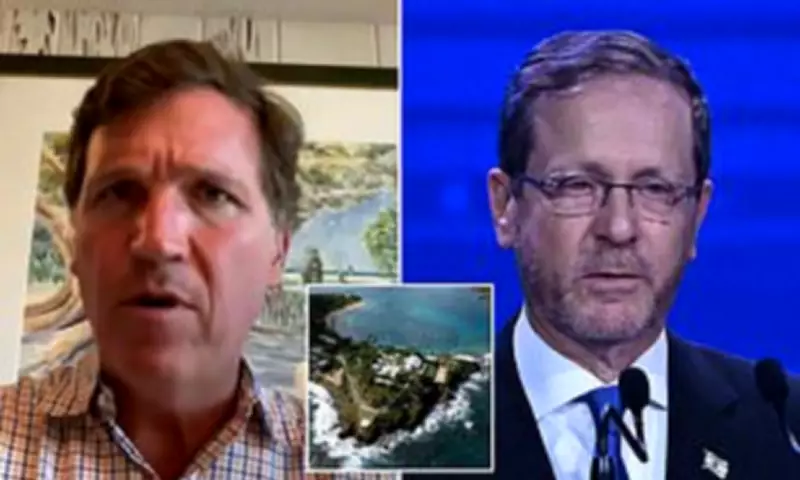 Tucker Carlson Apologizes for Implying Israeli President Visited Epstein Island