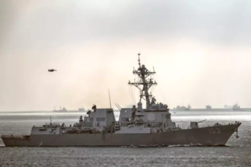 Two US Navy Ships Collide in Caribbean During Resupply, Two Sailors Injured