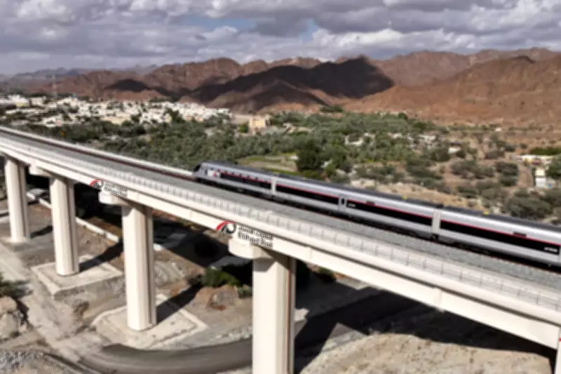 UAE's New High-Speed Rail to Slash Dubai-Abu Dhabi Travel to Under an Hour